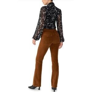 NWOT Sanctuary The Rocky High Waist Corduroy Bootcut Pants Fatigue Womens 26